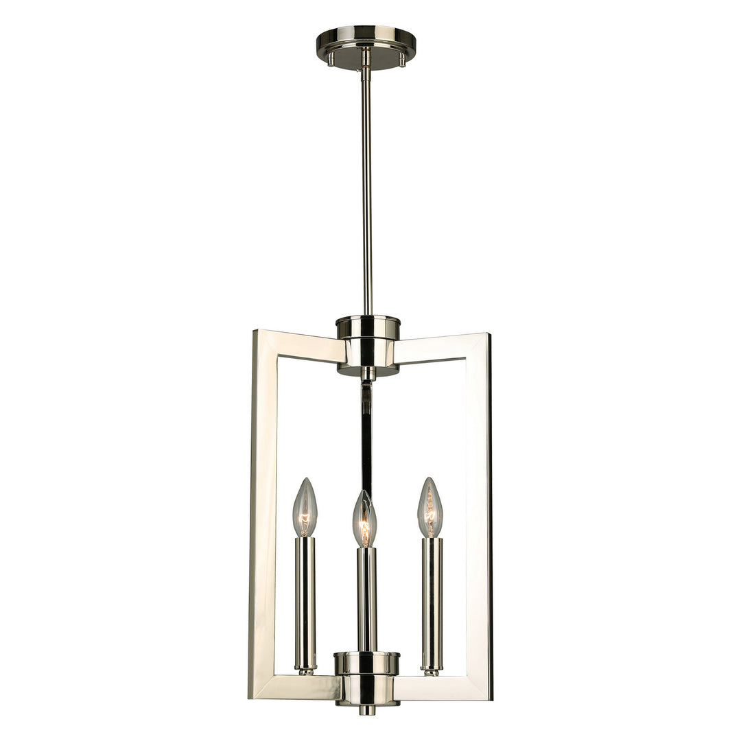 Eglo Jordan 203671A Chandelier Light - Polished Nickel