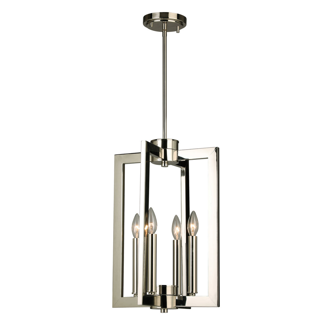 Eglo Jordan 203672A Chandelier Light - Polished Nickel
