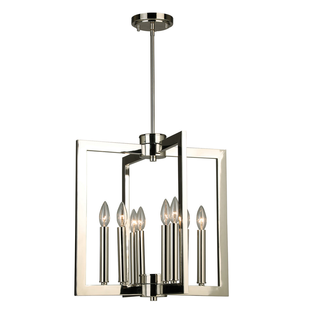 Eglo Jordan 203673A Chandelier Light - Polished Nickel