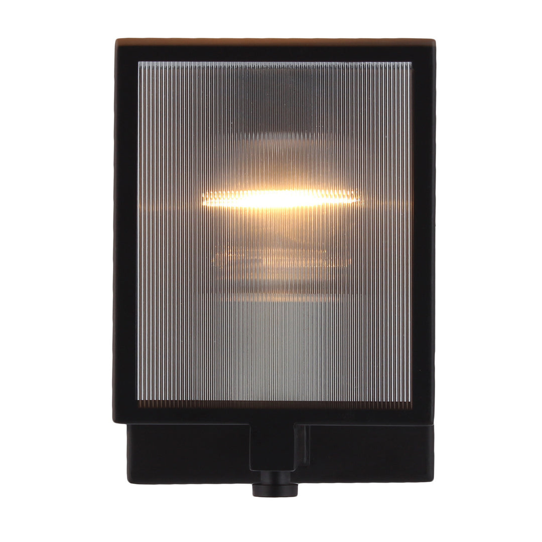 Eglo Henessy 203727A Wall Sconce Light - Black & Brushed Nickel