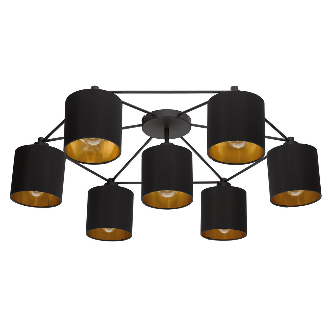 Eglo Staiti 97895A Ceiling Light - Black