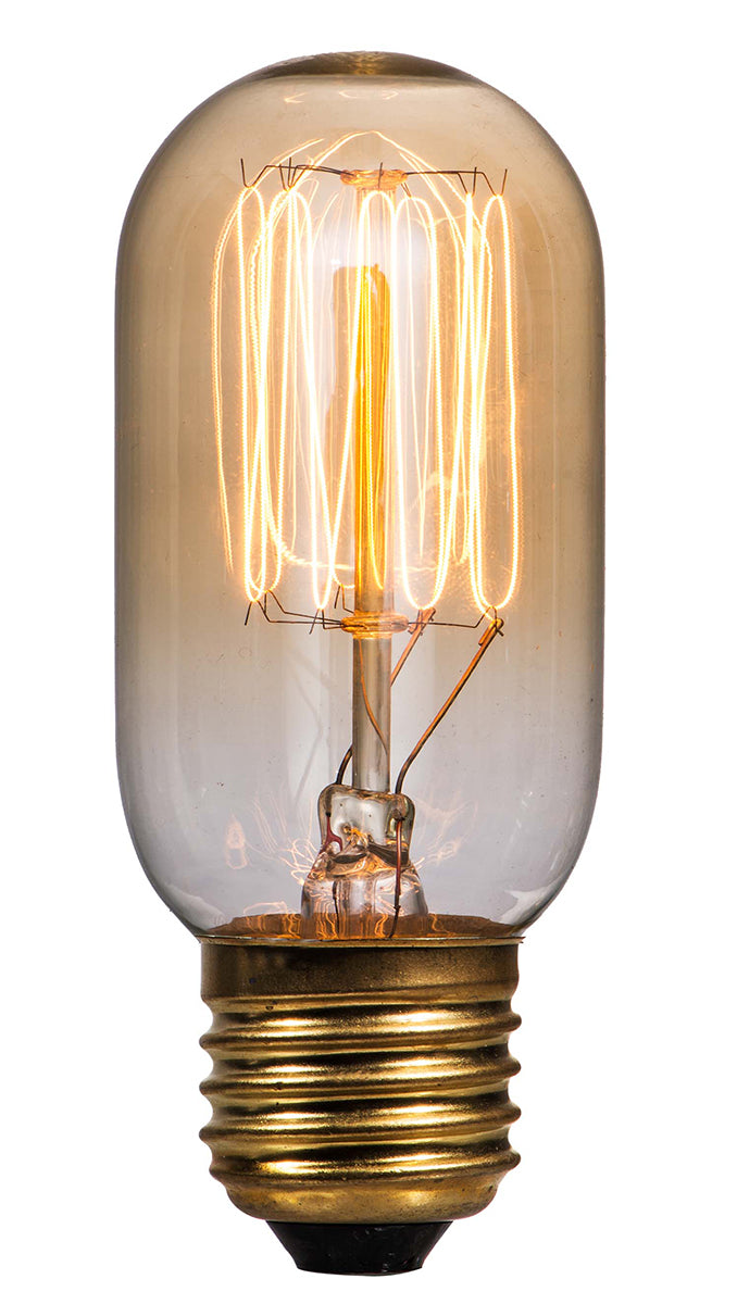 Craftmade Lighting 5456  Early Electric Bulb Light Bulb Clear Amber