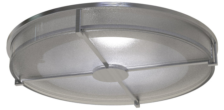 Craftmade Decorative Ventilation Trim XV1214-BNK Bath Vanity Light - Brushed Polished Nickel