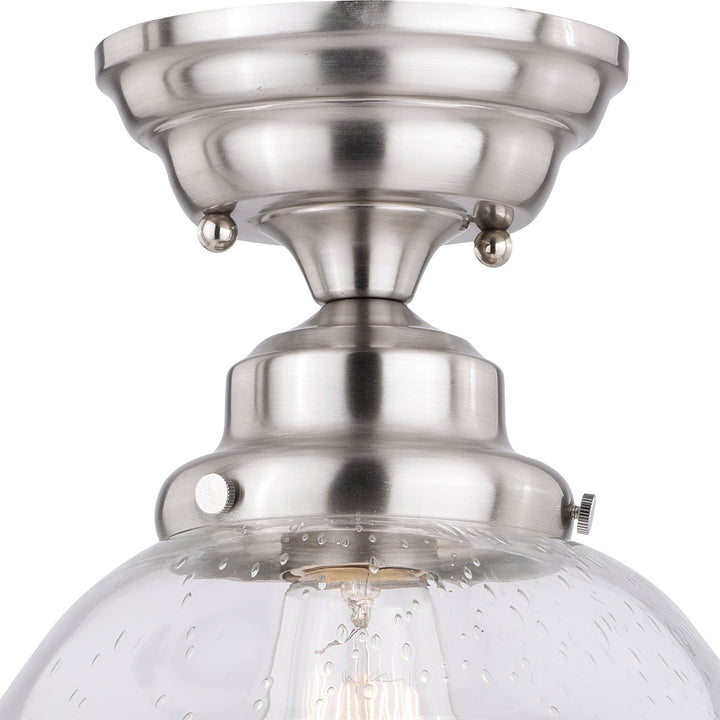 Vaxcel Huntley C0197 Ceiling Light - Satin Nickel