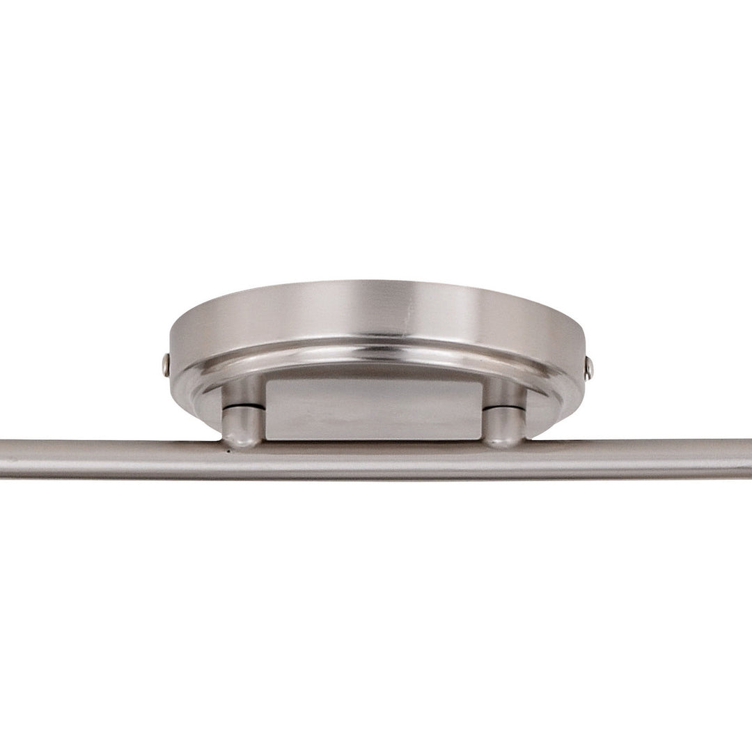 Vaxcel Alto C0220 Ceiling Light - Brushed Nickel and Chrome