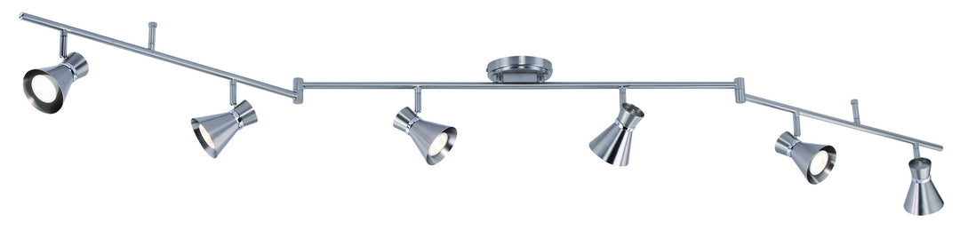 Vaxcel Alto C0221 Ceiling Light - Brushed Nickel and Chrome