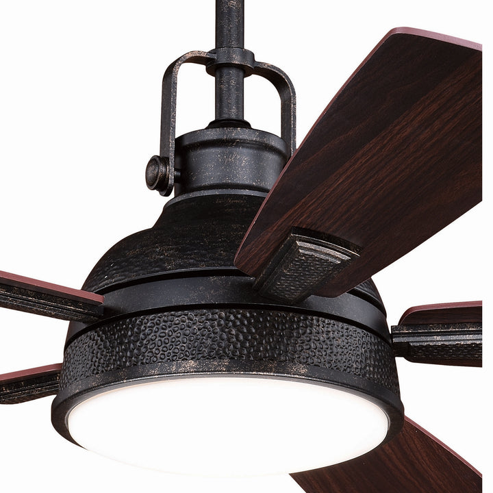 Vaxcel Walton F0060 Ceiling Fan - Gold Stone, Dark Bronze-Mocha/