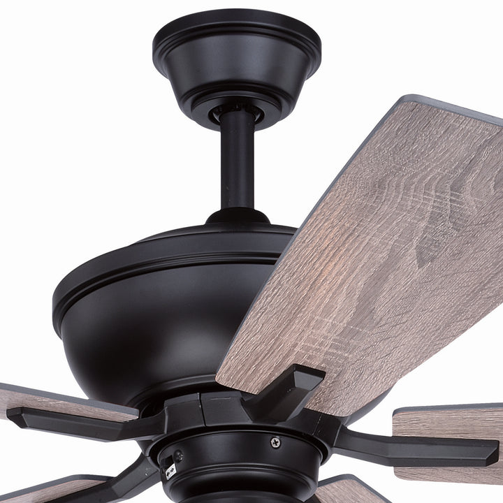 Vaxcel Huntley F0066 Ceiling Fan - Bronze, Driftwood-Dark Maple/