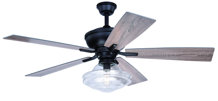 Vaxcel Huntley F0066 Ceiling Fan - Bronze, Driftwood-Dark Maple/