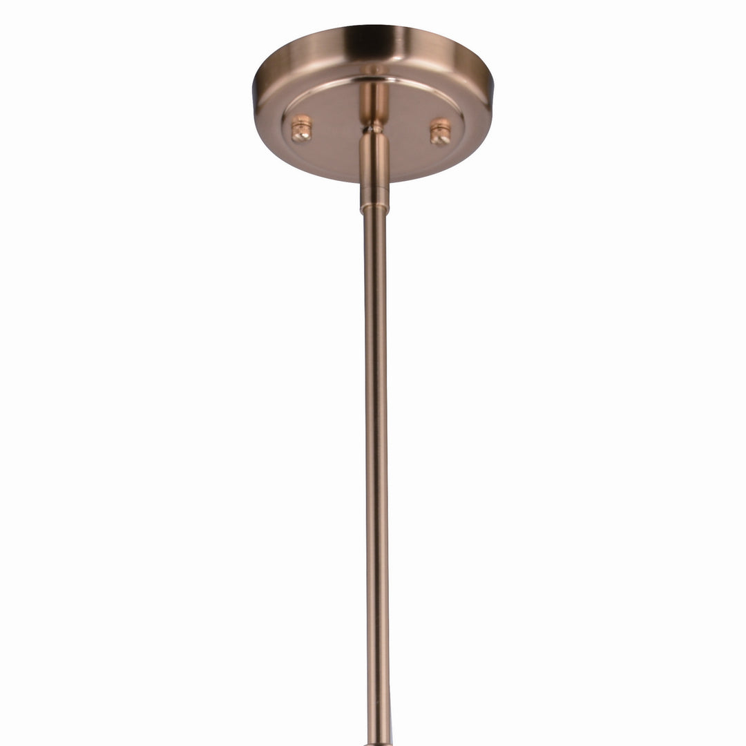 Vaxcel Madison H0219 Chandelier Light - Architectural Bronze and Natural Brass