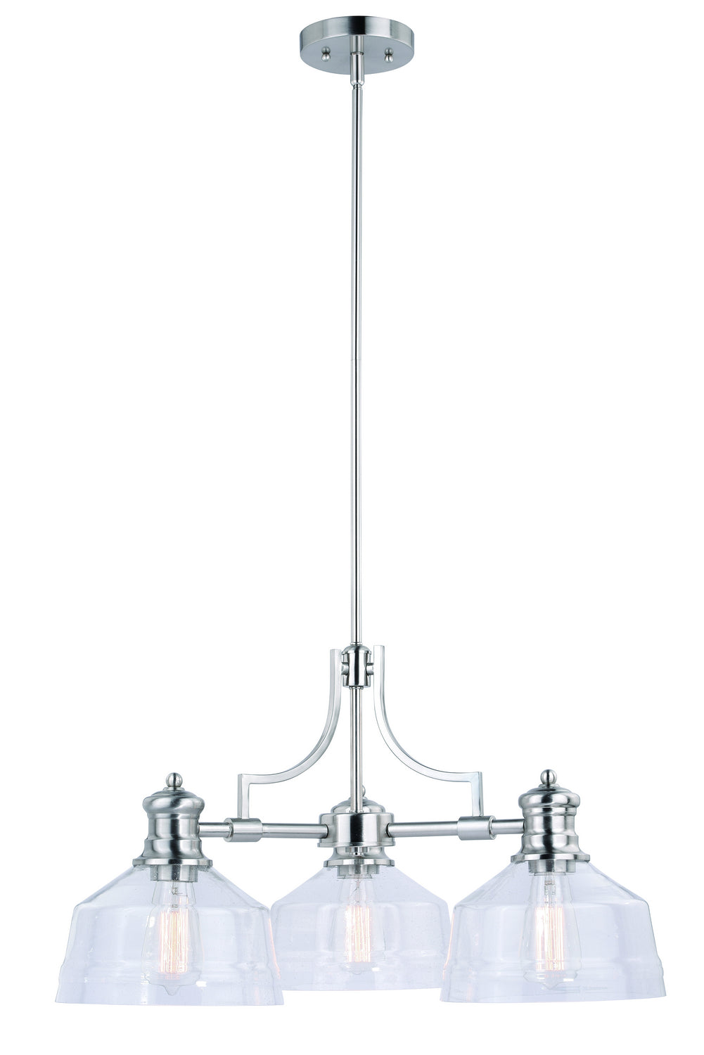 Vaxcel Beloit H0220 Chandelier Light - Satin Nickel