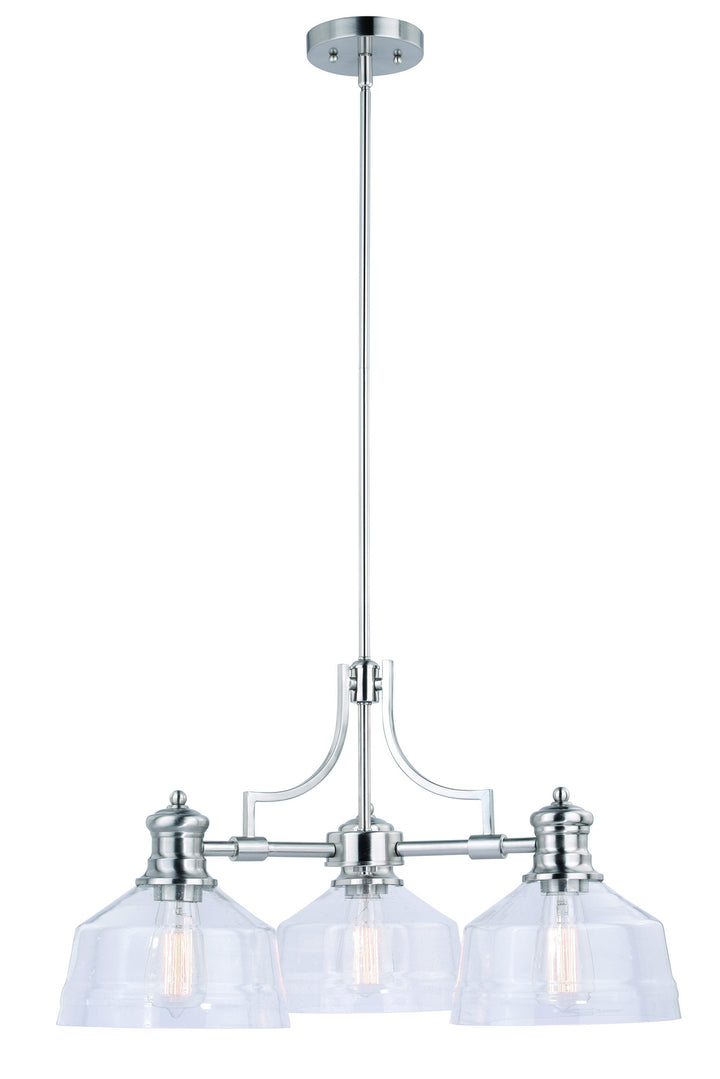 Vaxcel Beloit H0220 Chandelier Light - Satin Nickel