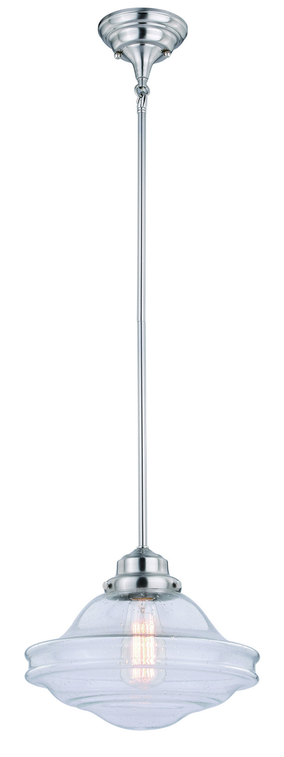 Vaxcel Huntley P0268 Pendant Light - Satin Nickel