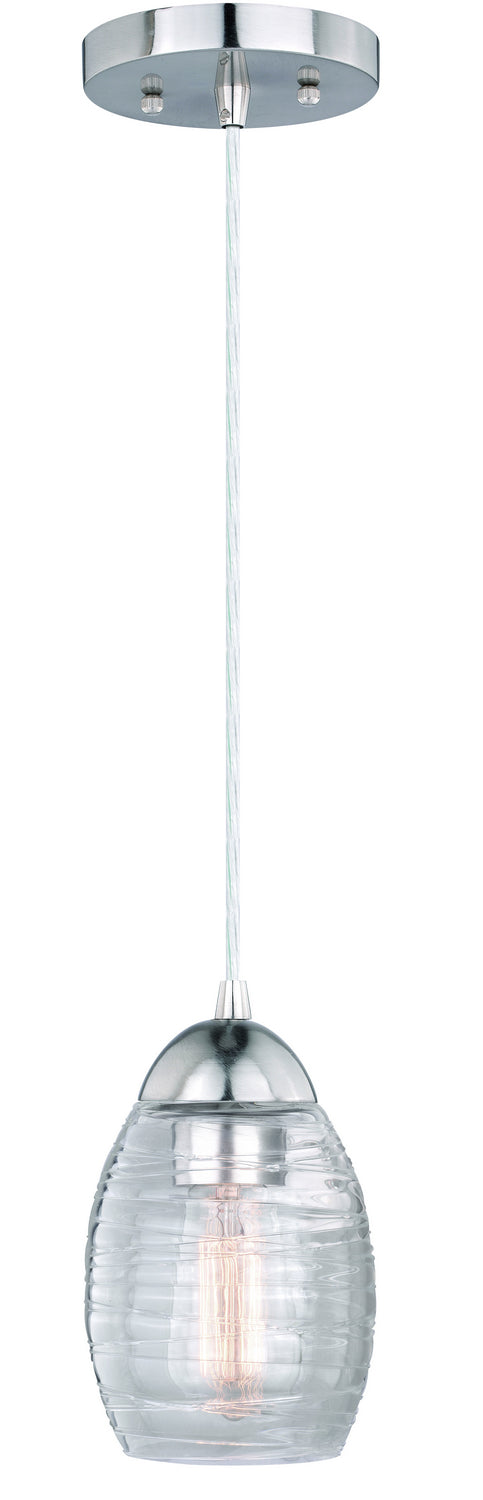 Vaxcel Isley P0271 Pendant Light - Satin Nickel