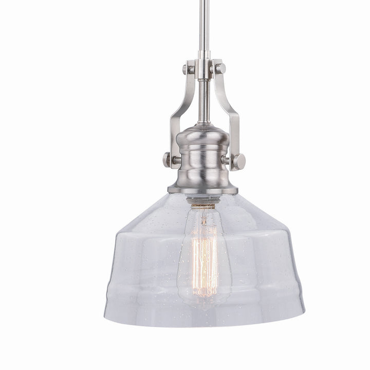 Vaxcel Beloit P0272 Pendant Light - Satin Nickel