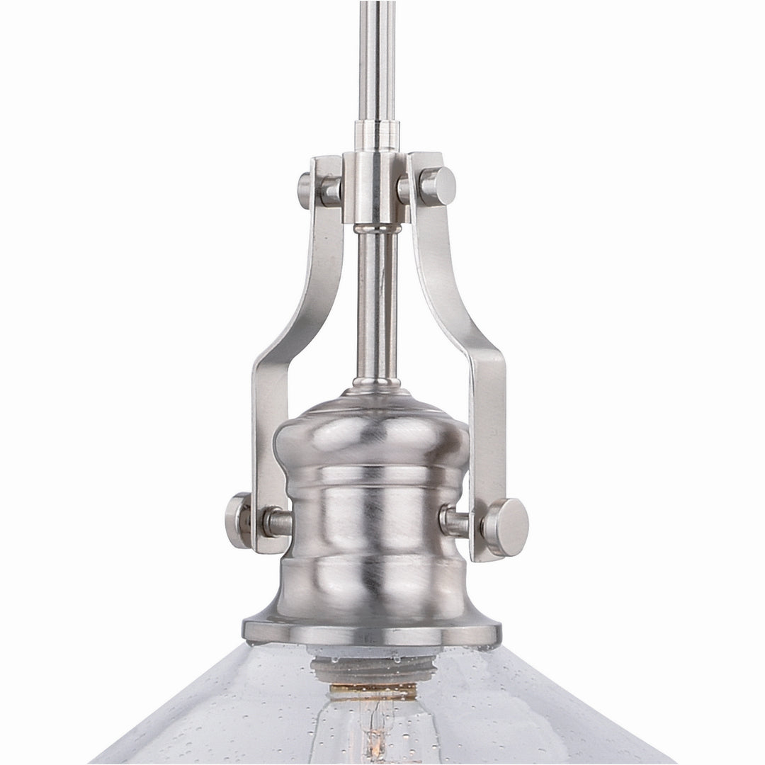 Vaxcel Beloit P0272 Pendant Light - Satin Nickel