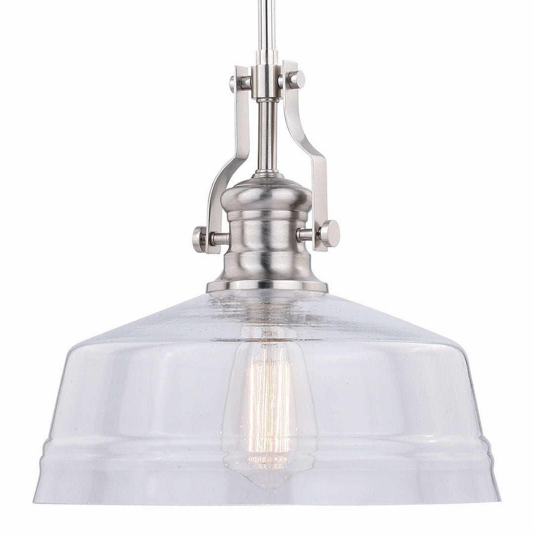 Vaxcel Beloit P0273 Pendant Light - Satin Nickel