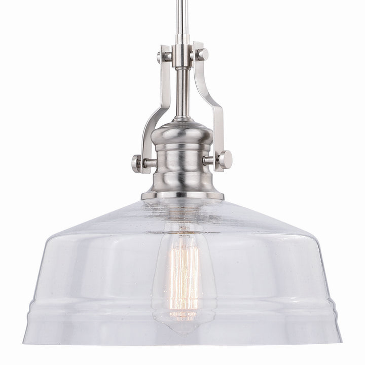 Vaxcel Beloit P0273 Pendant Light - Satin Nickel