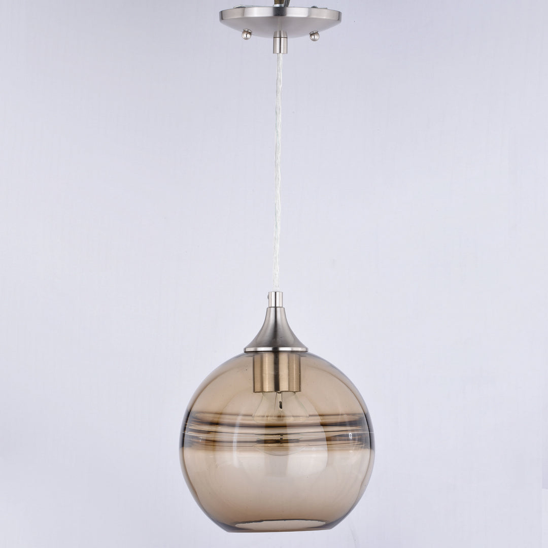 Vaxcel Milano P0274 Pendant Light - Satin Nickel