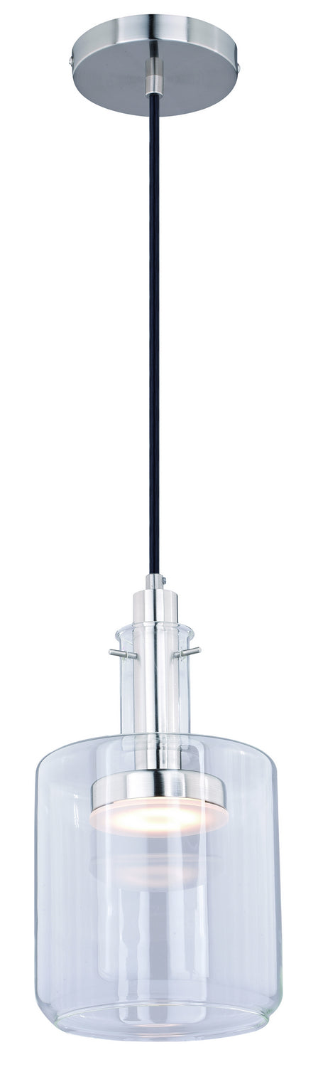 Vaxcel Bunsen P0283 Pendant Light - Satin Nickel