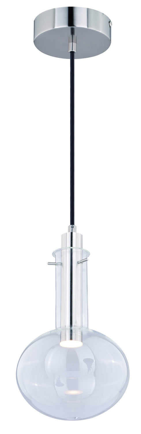 Vaxcel Bunsen P0287 Pendant Light - Satin Nickel