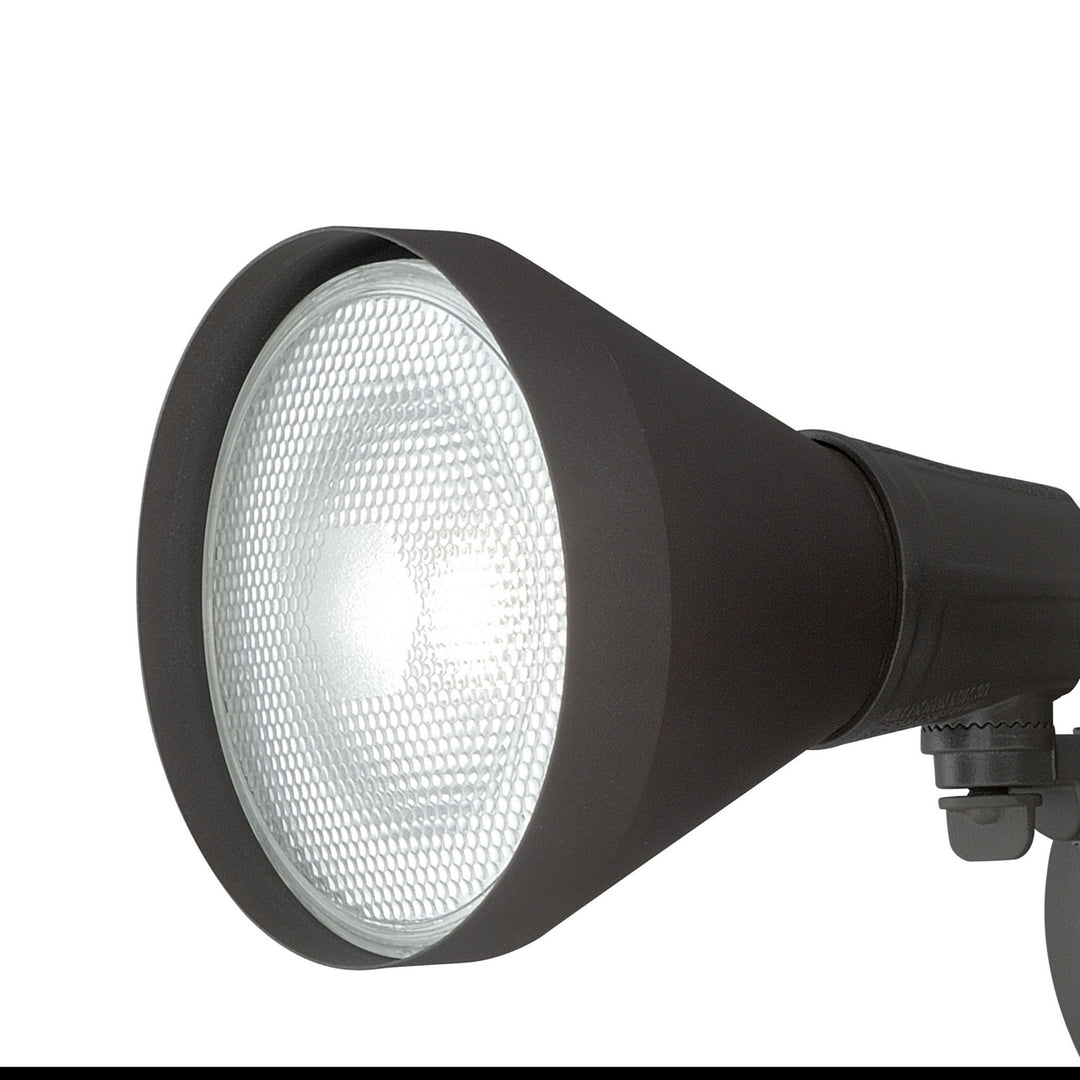 Vaxcel Lighting T0176 Gamma Two Light Motion Sensor Outdoor Security Flood Light Outdoor Bronze / Dark