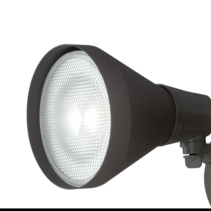 Vaxcel Lighting T0176 Gamma Two Light Motion Sensor Outdoor Security Flood Light Outdoor Bronze / Dark