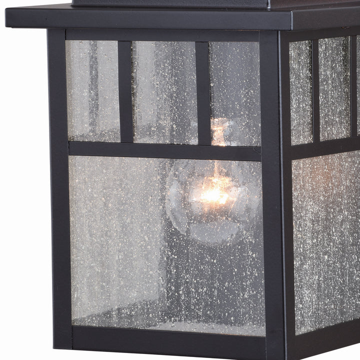 Vaxcel Lighting T0437 Mission One Light Motion Sensor Outdoor Wall Light Outdoor Bronze / Dark