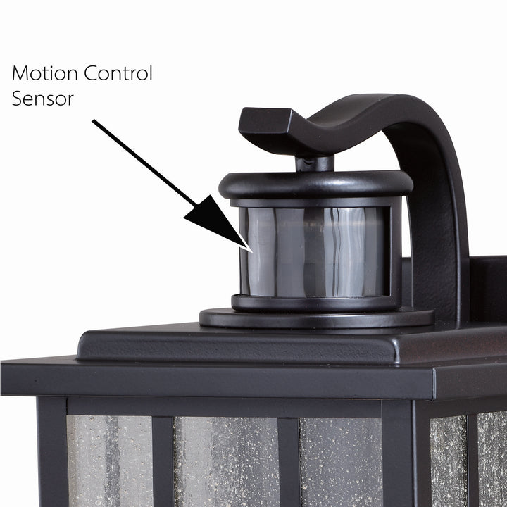 Vaxcel Lighting T0437 Mission One Light Motion Sensor Outdoor Wall Light Outdoor Bronze / Dark