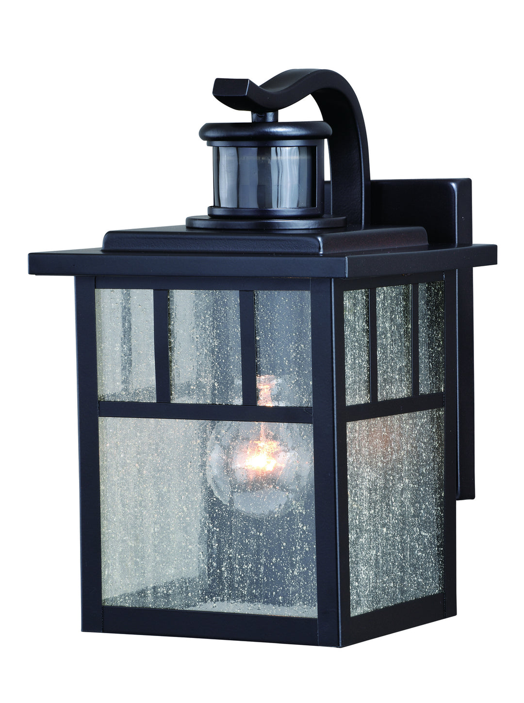 Vaxcel Lighting T0437 Mission One Light Motion Sensor Outdoor Wall Light Outdoor Bronze / Dark