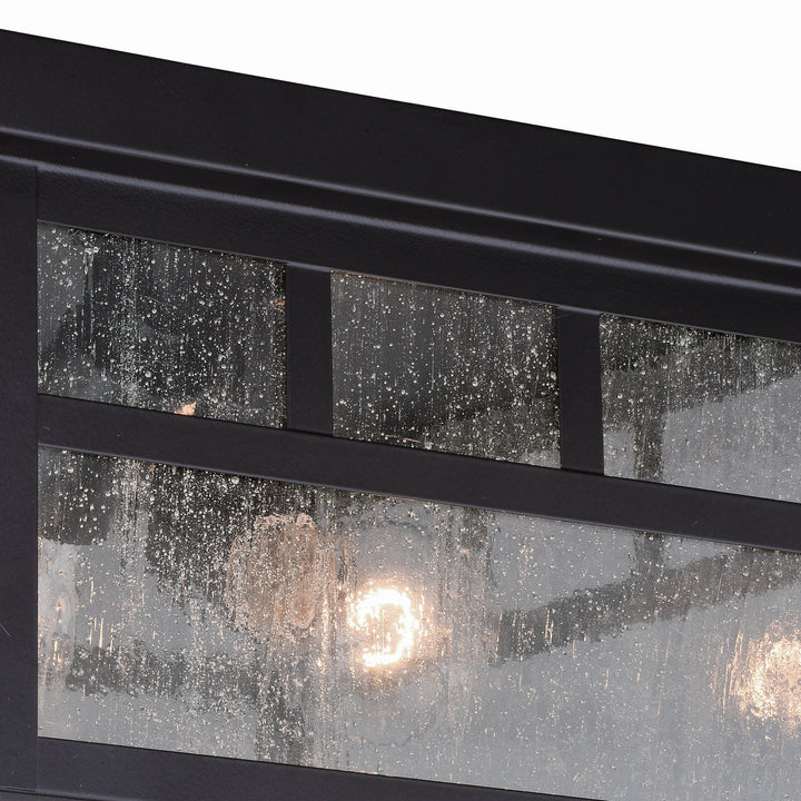 Vaxcel Lighting T0440 Mission Two Light Outdoor Flush Mount Outdoor Bronze / Dark