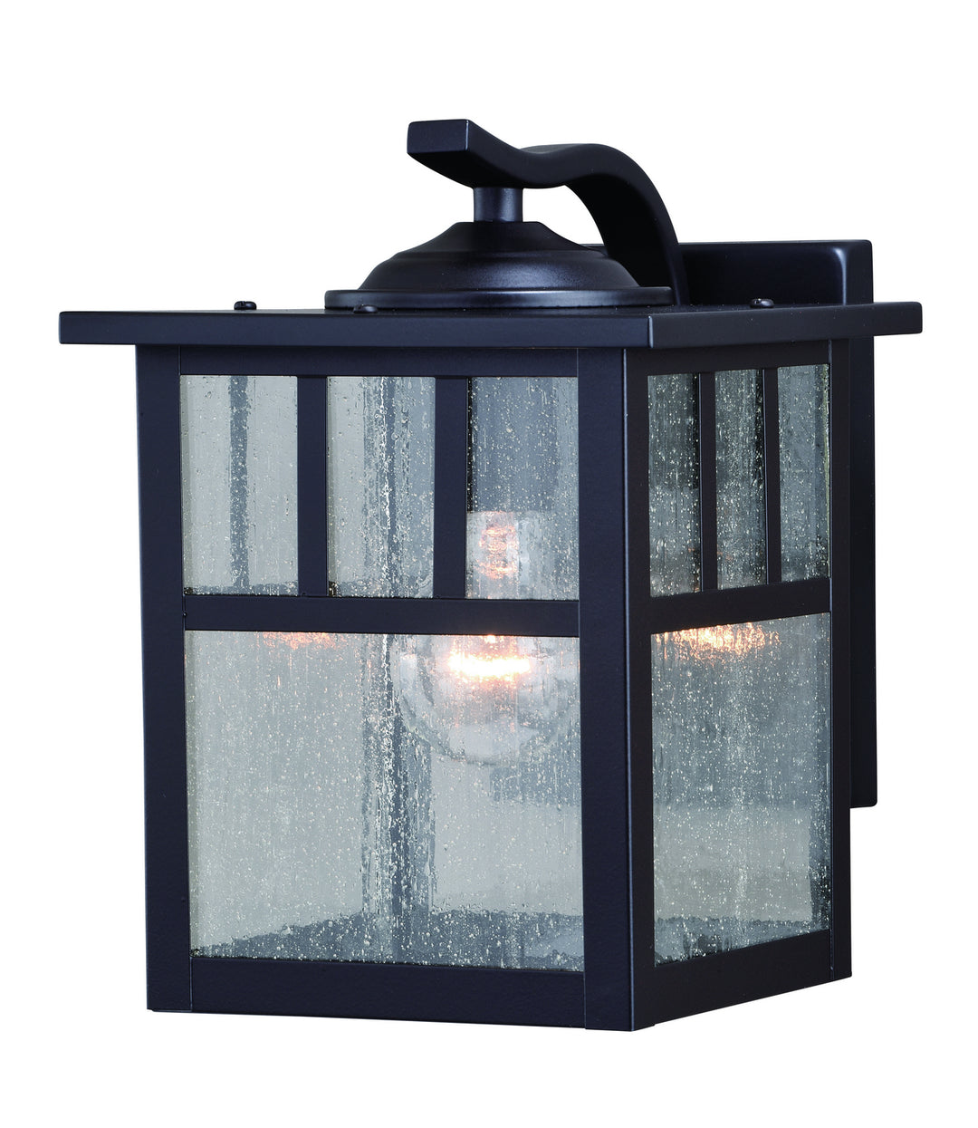 Vaxcel Lighting T0443 Mission One Light Outdoor Wall Mount Outdoor Bronze / Dark