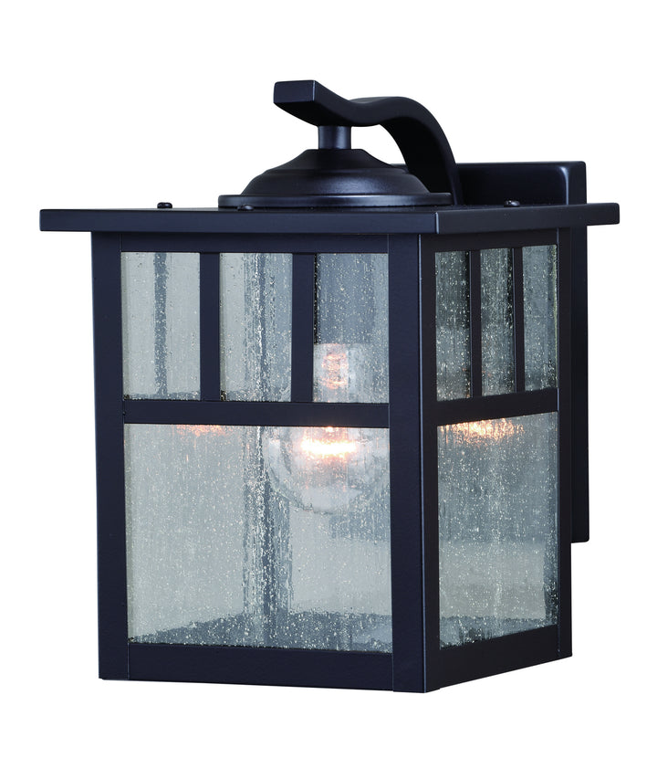 Vaxcel Lighting T0443 Mission One Light Outdoor Wall Mount Outdoor Bronze / Dark