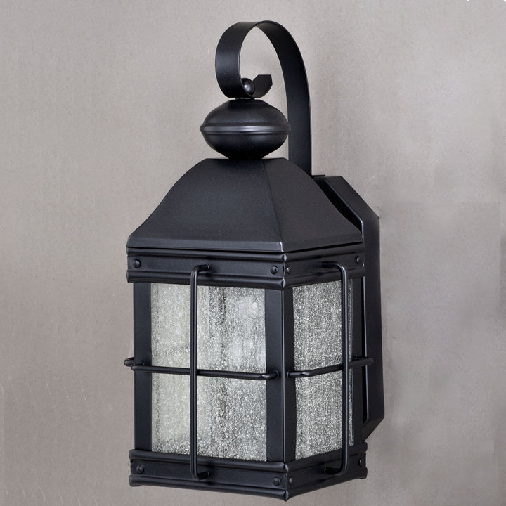 Vaxcel Lighting T0463 Revere One Light Outdoor Wall Mount Outdoor Bronze / Dark