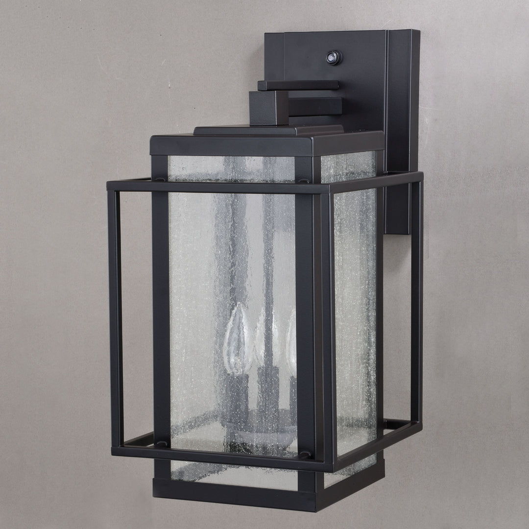 Vaxcel Lighting T0468 Hyde Park Three Light Outdoor Wall Mount Outdoor Bronze / Dark