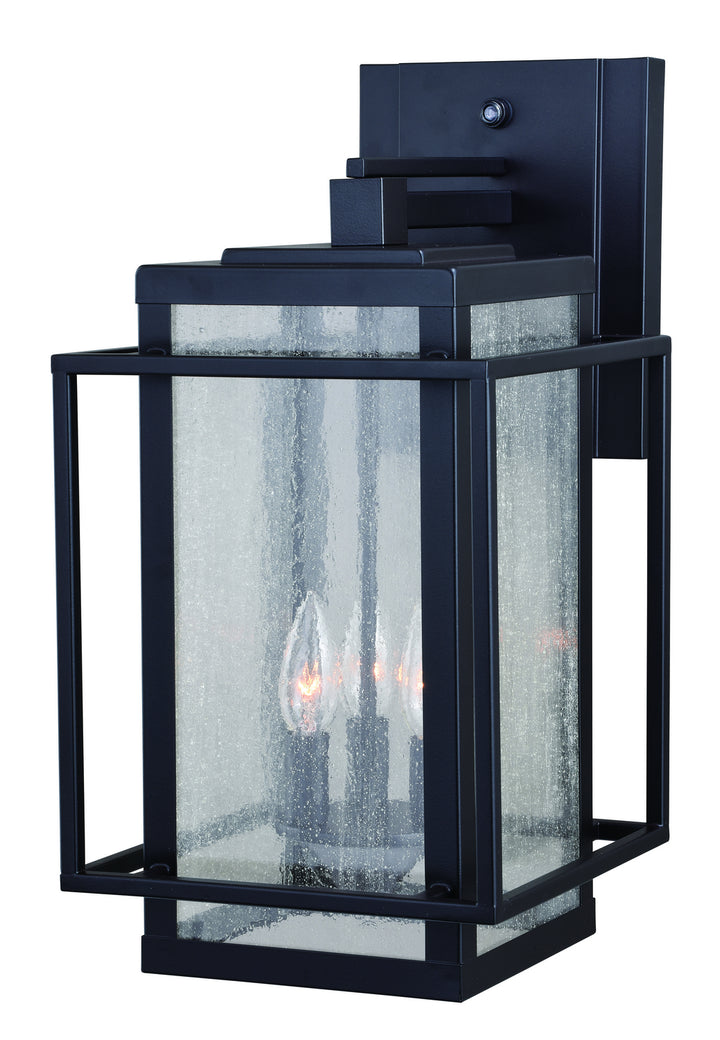 Vaxcel Lighting T0468 Hyde Park Three Light Outdoor Wall Mount Outdoor Bronze / Dark