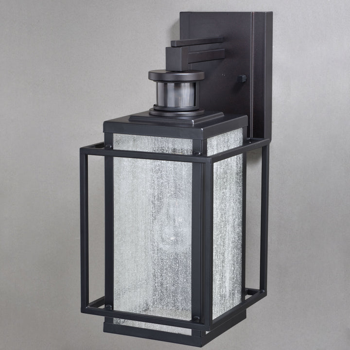 Vaxcel Lighting T0469 Hyde Park One Light Motion Sensor Outdoor Wall Light Outdoor Bronze / Dark