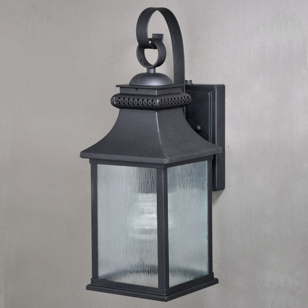 Vaxcel Lighting T0473 Cambridge One Light Outdoor Wall Mount Outdoor Bronze / Dark