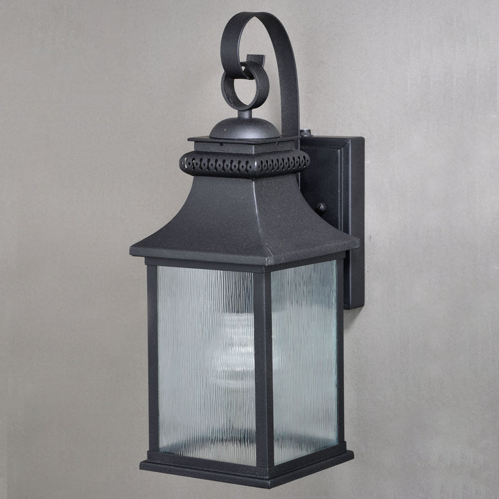 Vaxcel Lighting T0473 Cambridge One Light Outdoor Wall Mount Outdoor Bronze / Dark