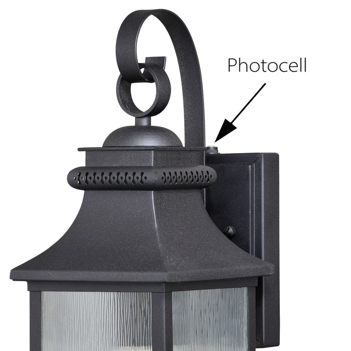 Vaxcel Lighting T0473 Cambridge One Light Outdoor Wall Mount Outdoor Bronze / Dark