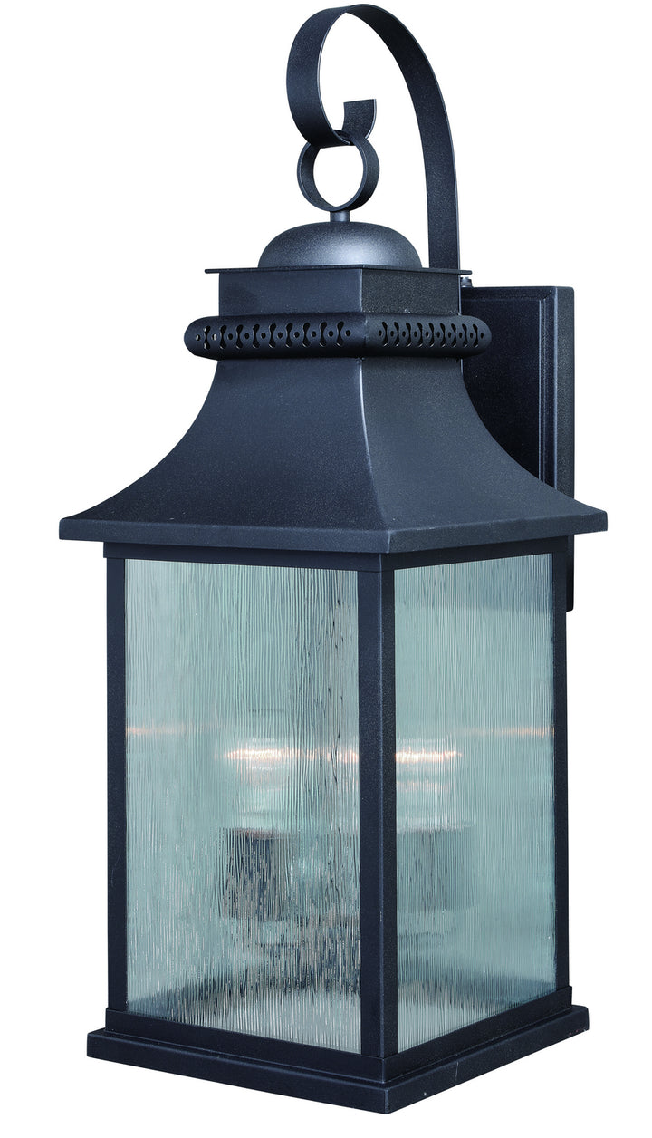Vaxcel Lighting T0475 Cambridge Three Light Outdoor Wall Mount Outdoor Bronze / Dark
