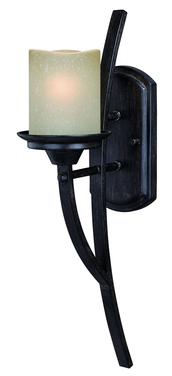 Vaxcel Halifax W0300 Wall Light - Black Walnut