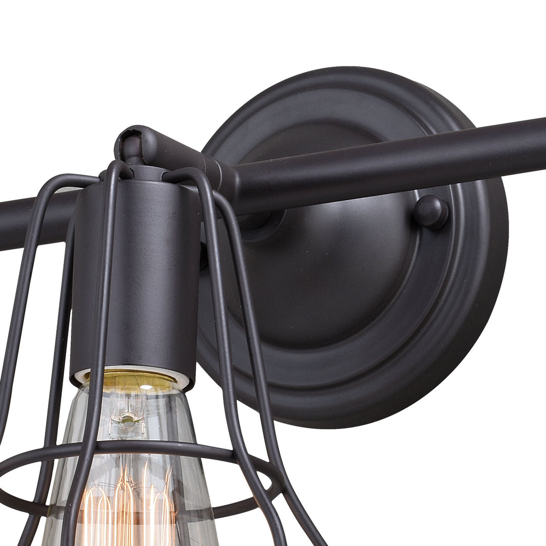 Vaxcel Clybourn W0313 Bath Vanity Light 23 in. wide - Oil Rubbed Bronze