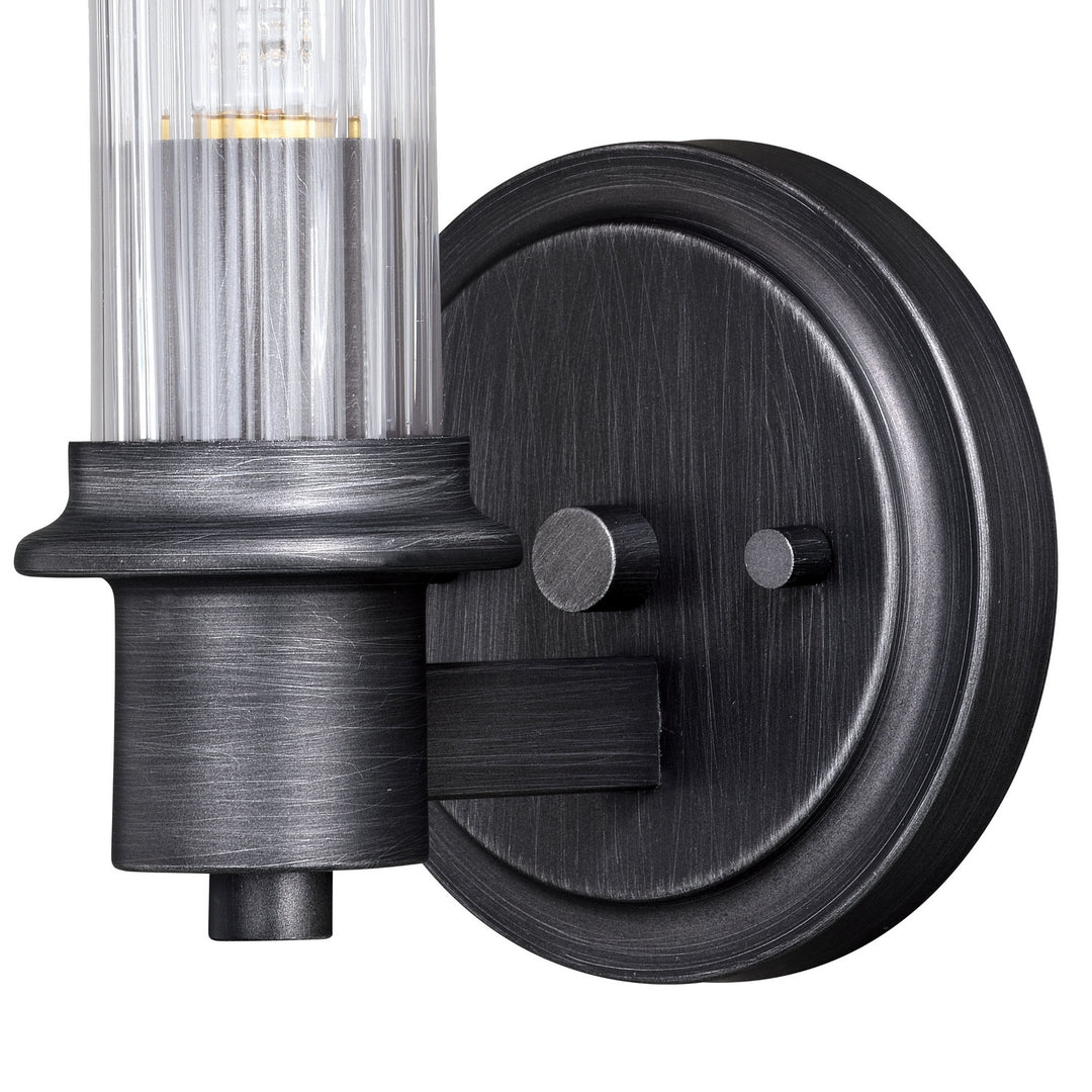 Vaxcel Astor W0330 Wall Light - Brushed Slate
