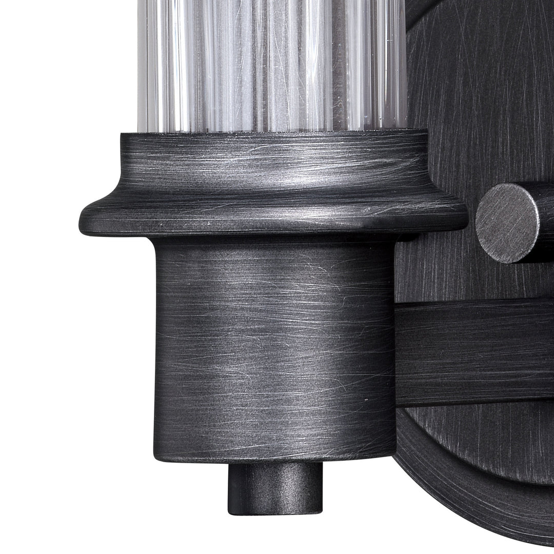 Vaxcel Astor W0330 Wall Light - Brushed Slate