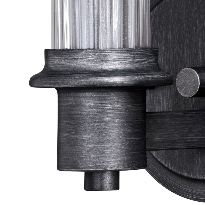Vaxcel Astor W0330 Wall Light - Brushed Slate