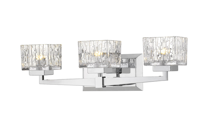 Z-Lite Rubicon 1927-3V-CH-LED Bath Vanity Light 22 in. wide - Chrome