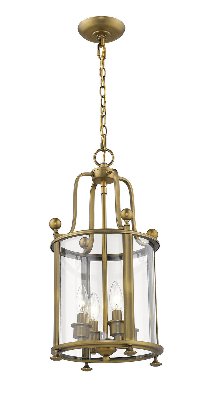 Z-Lite Wyndham 205-4HB Pendant Light - Heirloom Brass