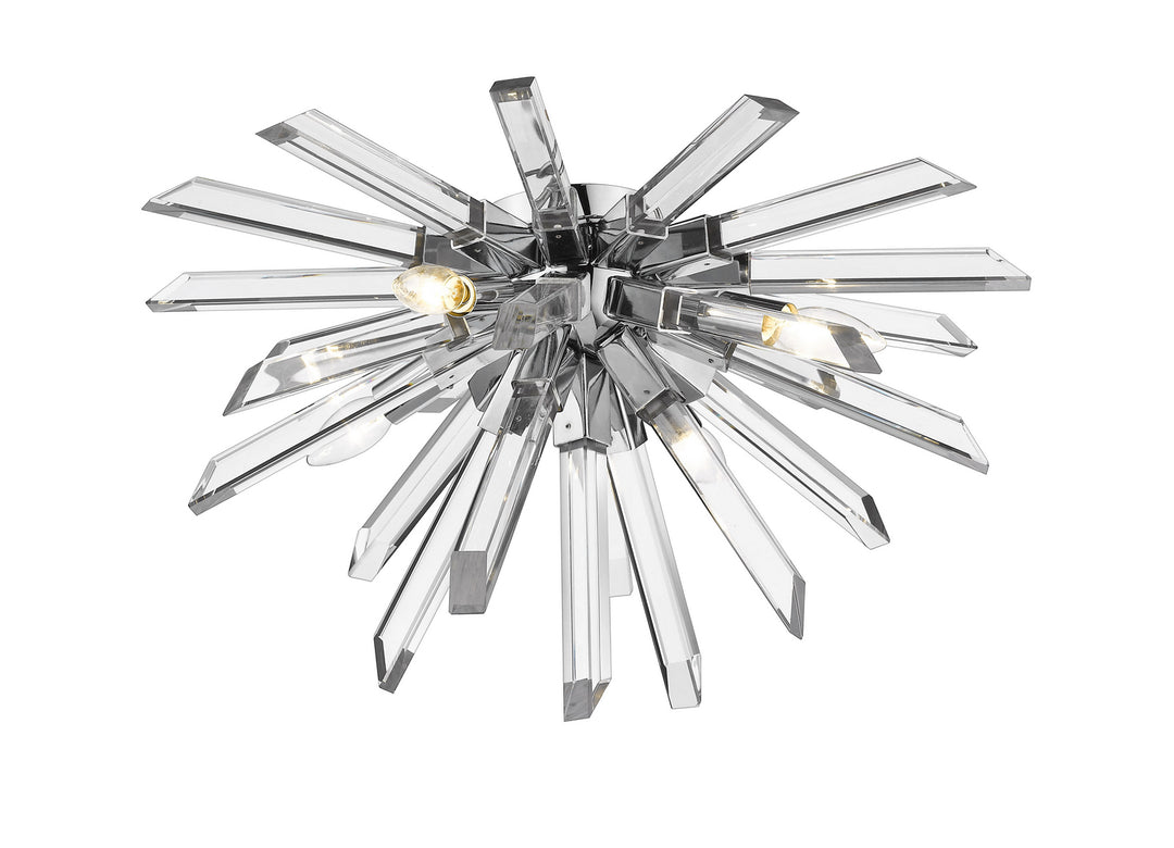 Z-Lite Burst 4003-F-CH Ceiling Light - Chrome