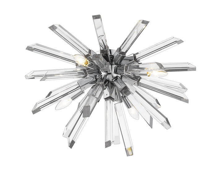 Z-Lite Burst 4003-F-CH Ceiling Light - Chrome